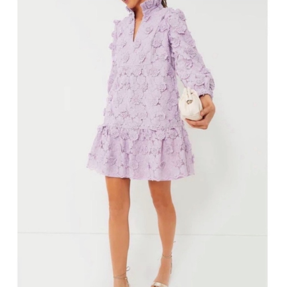 TUCKERNUCK Lilac Lace Palmerston Dress